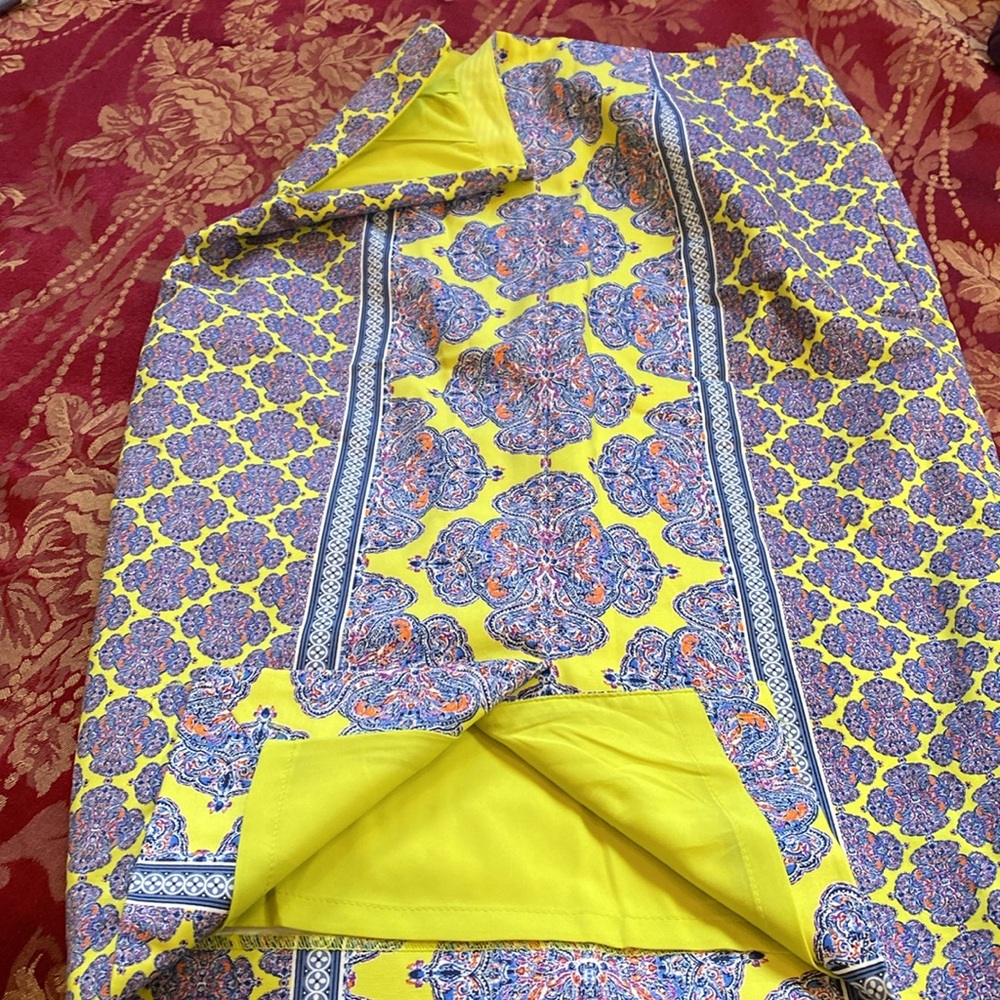 NWT - The Limited - Multicolor Pencil Skirt - Picture 6 of 9
